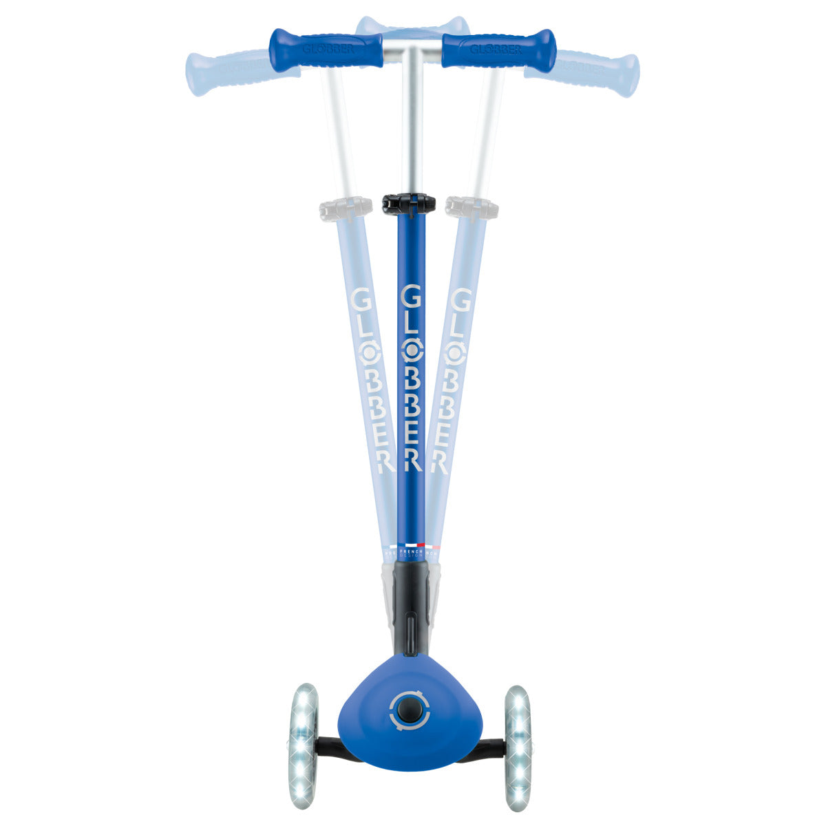 Globber - ELITE LIGHTS Scooter - Navy Blue