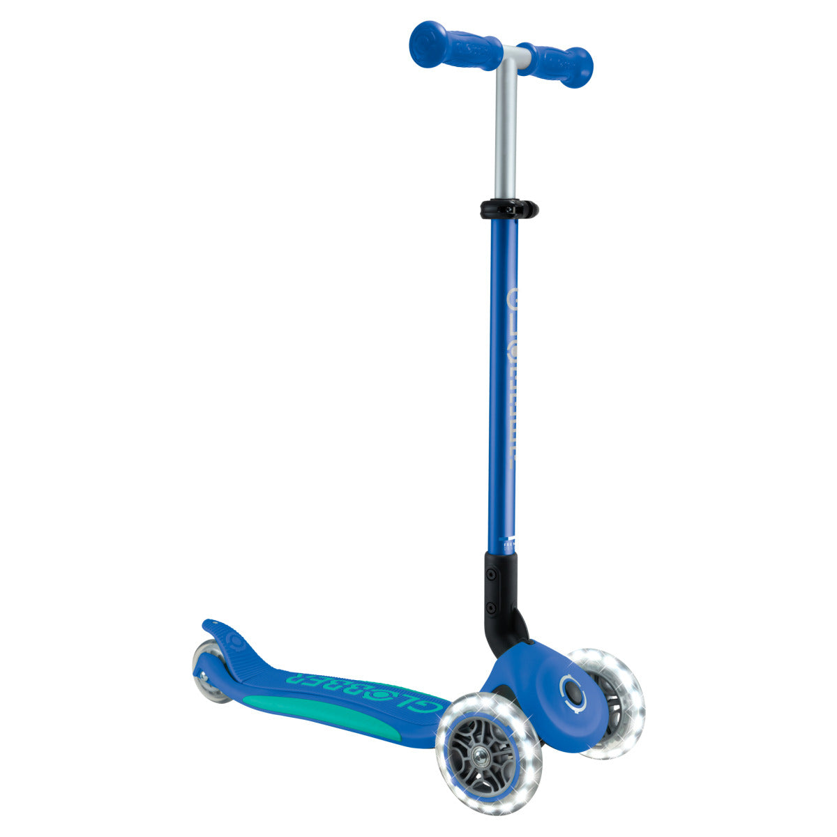 Globber - ELITE LIGHTS Scooter - Navy Blue