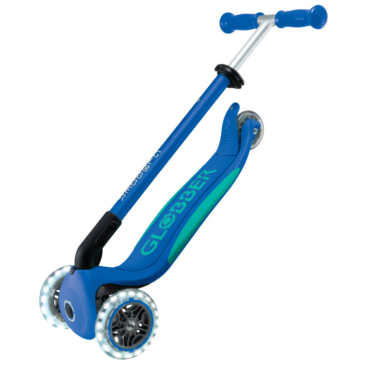 Globber - ELITE LIGHTS Scooter - Navy Blue