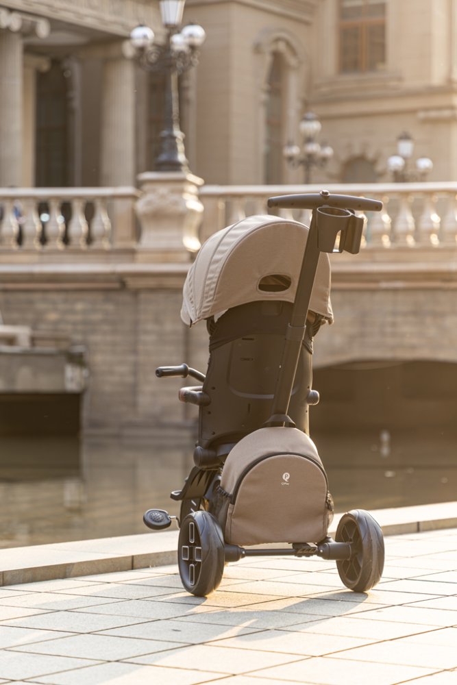 Qplay Comfo Max Black Tricycle 7 In 1 (10 Months+)