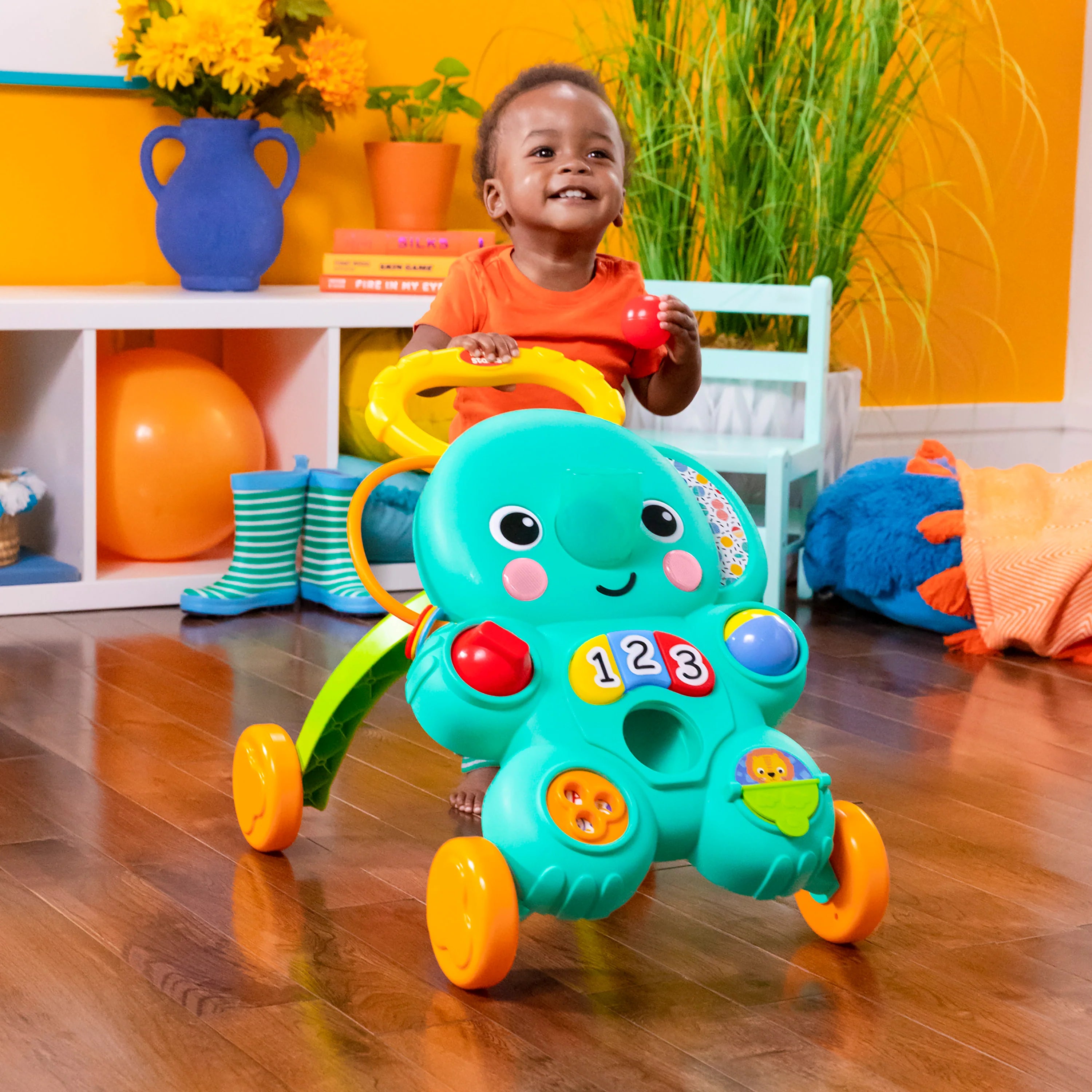 Bright Starts Stroll 'N Roll 2 In 1 Ball Play Walker
