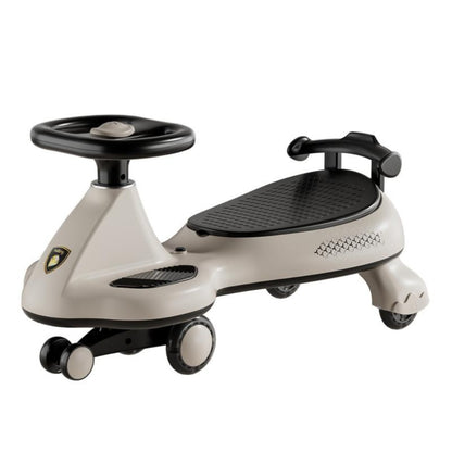 Tobbi Kids Infinity Swing Car Ride-On – Black