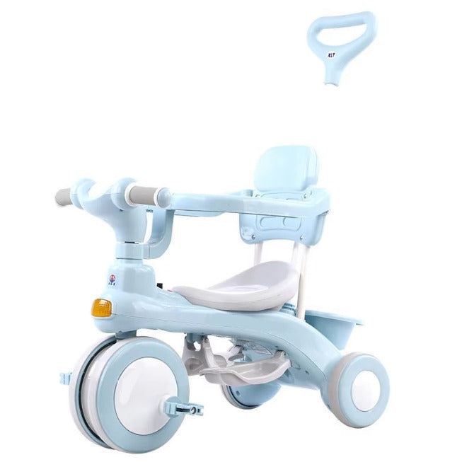 Tobbi Kids Tricycle with Handle for Kids – Blue