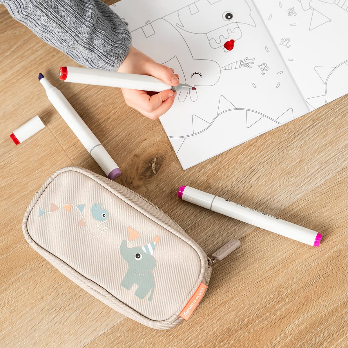 Done By Deer Pencil Case