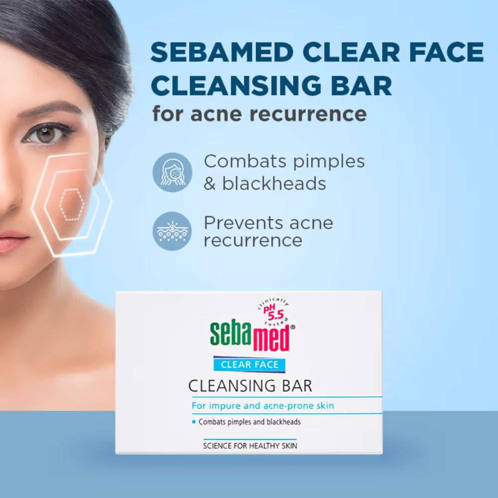 Sebamed Clear Face Cleansing Bar (150g)