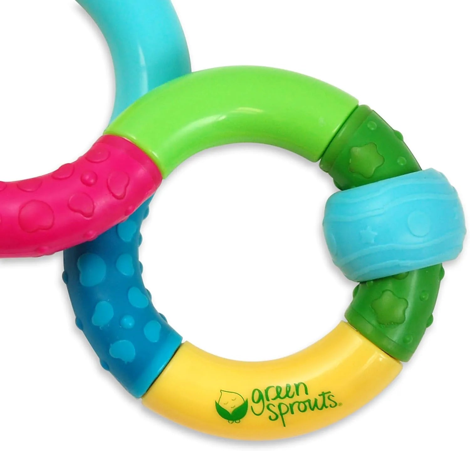 Green Sprouts Infinity Rattle Multicolor (3 Months +)