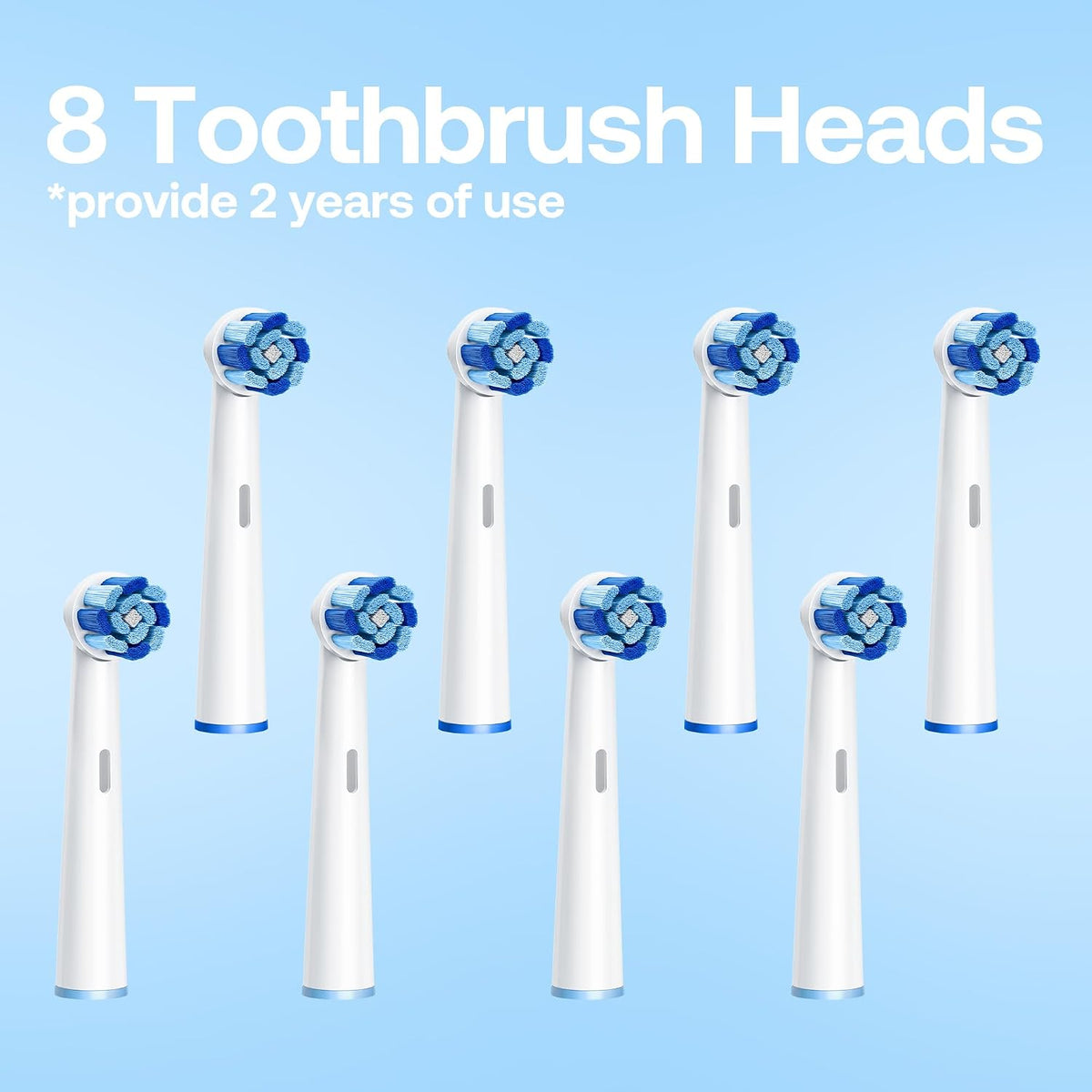 Bitvae R2 Electric Toothbrush Pink + 8pcs Brush Head + 1pc Travel Case