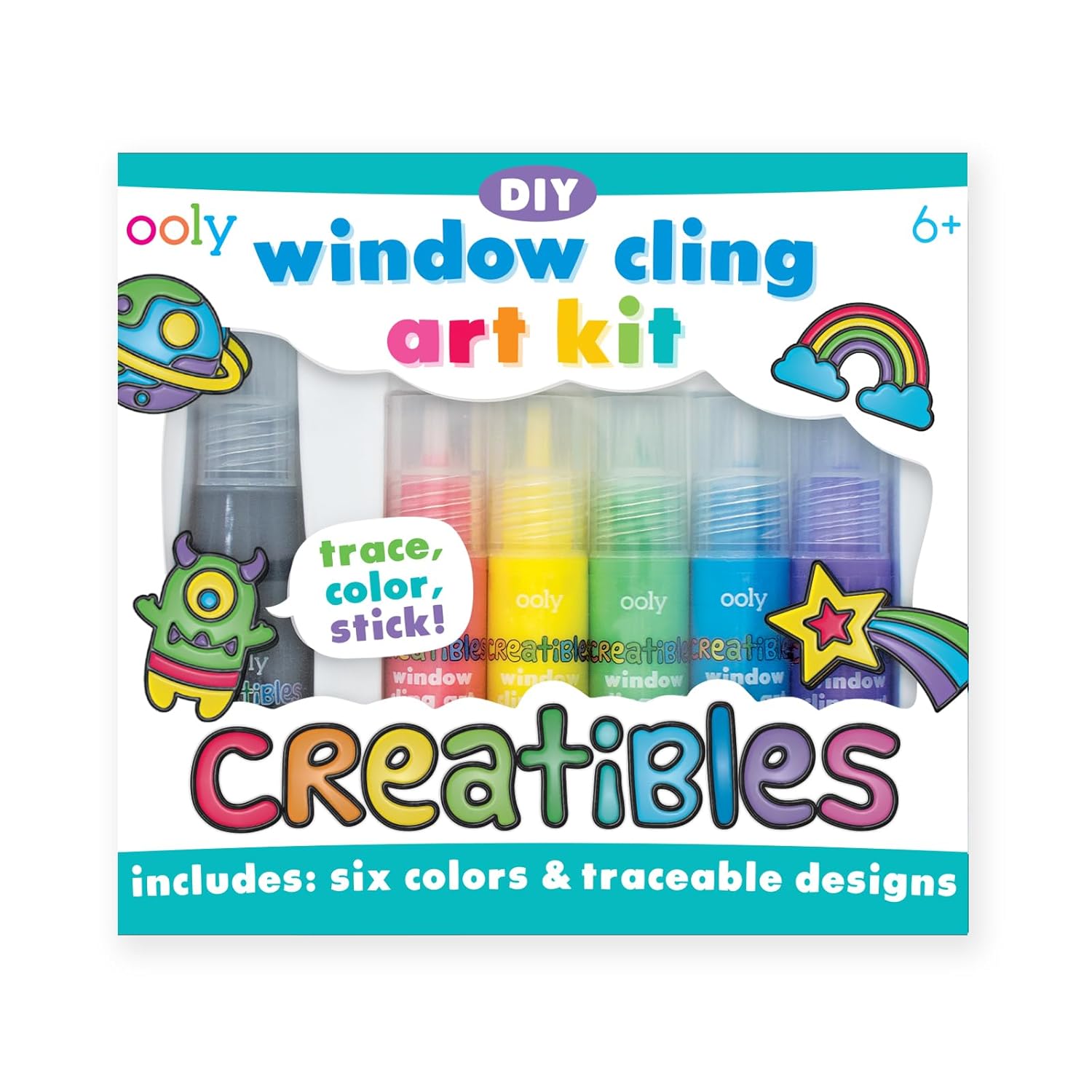 Ooly Creatibles DIY Window Cling Art Kit