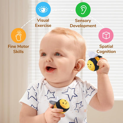 HoneyBee Home Play Montessori Sensory Baby Toy Set