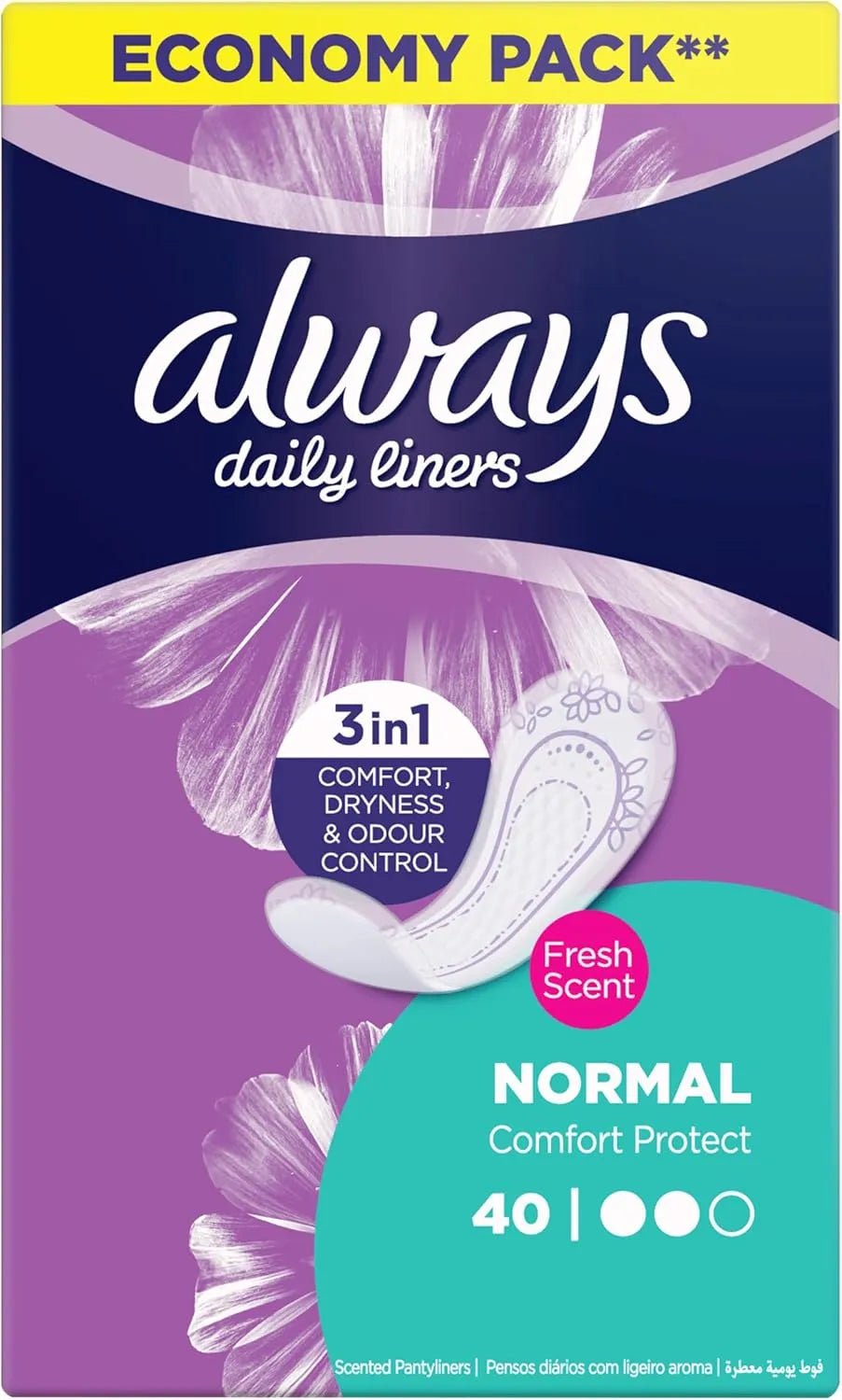 Always Liners Comfort Protect (10x40)
