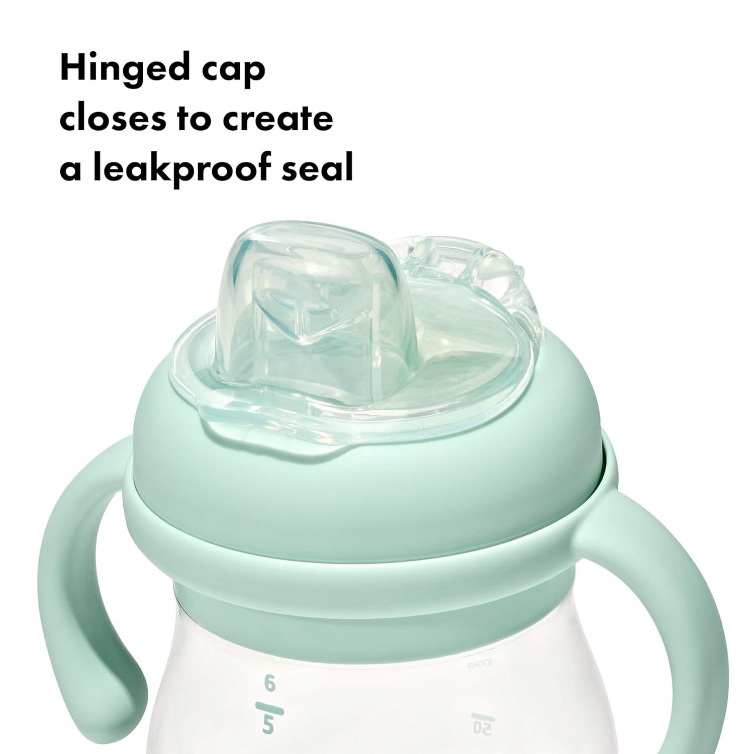 OXO Tot Transitions Soft Spout Sippy Cup with Removable Handles, 6oz