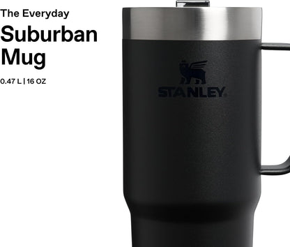 Stanley Everyday Suburban Mug (16oz, Black)