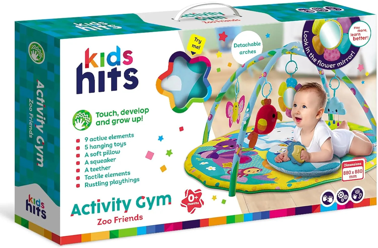 Kids Hits Activity Gym Zoo Friends