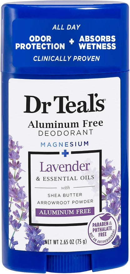 Dr. Teal's Lavender Aluminum Free Deodorant (75g)