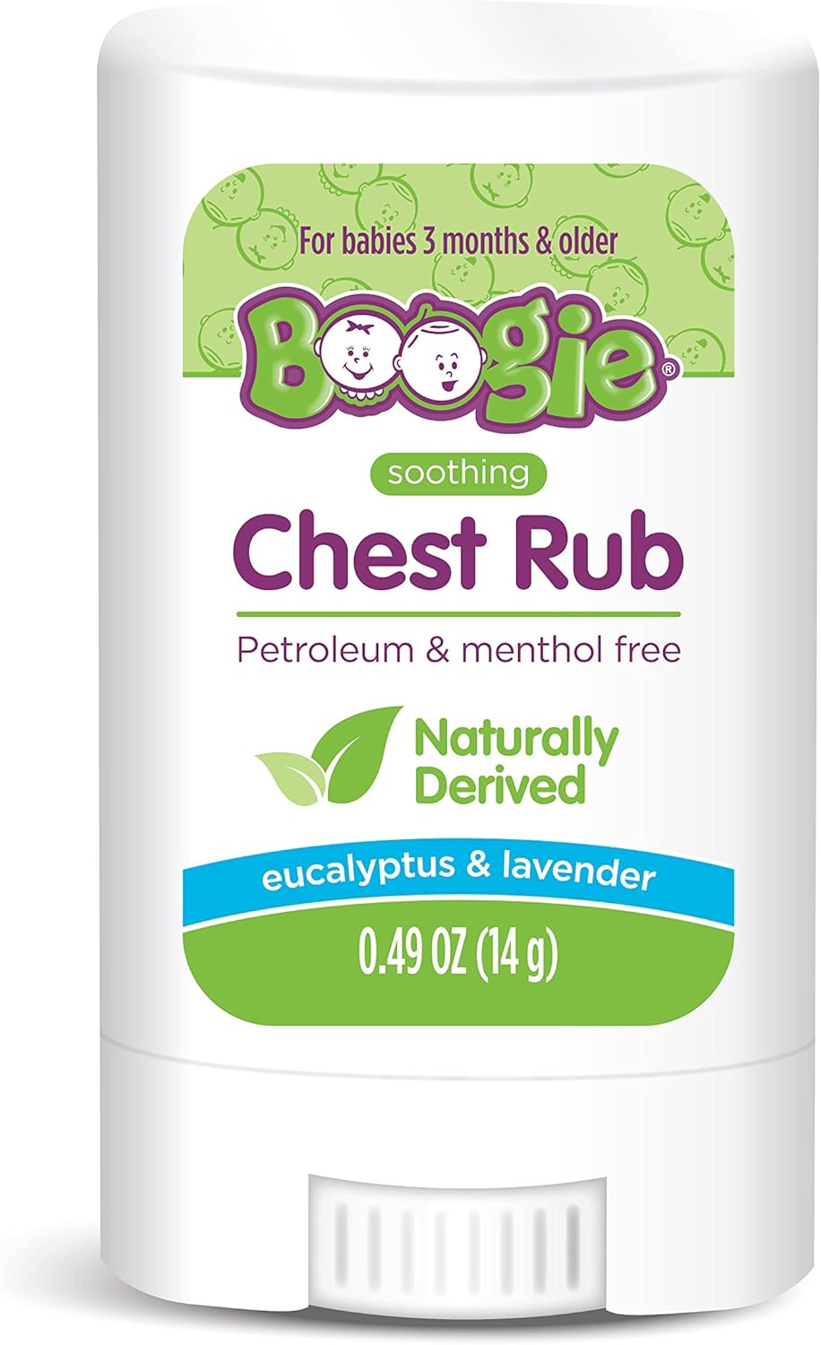 Boogie Soothing Chest Rub Stick for Babies and Kids (49oz)