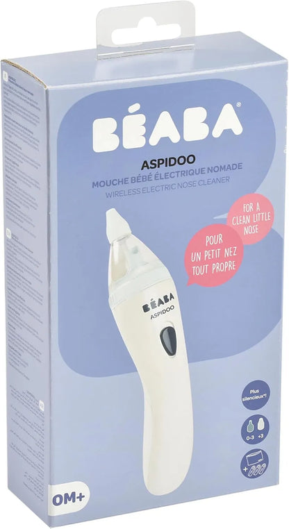 Beaba Aspidoo Nasal Electric Aspirator (White)