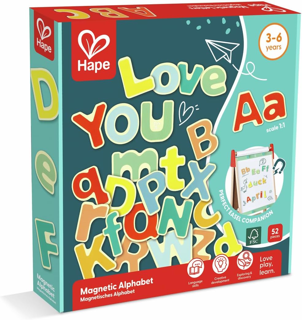 Hape Wooden Magnet Toy Set for Kids