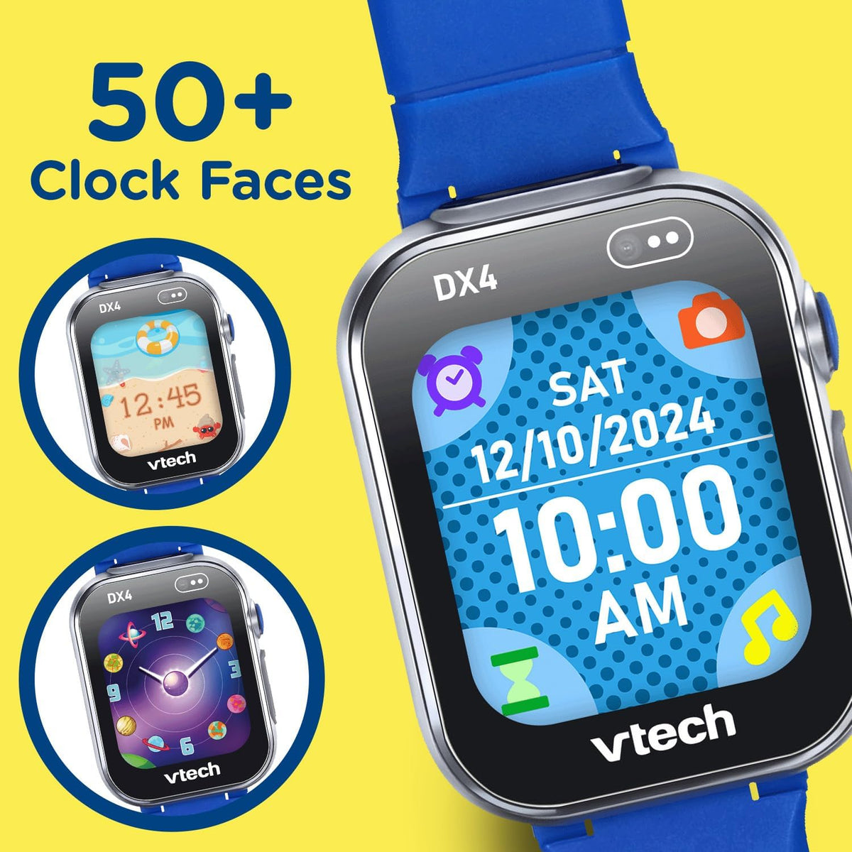VTech - KidiZoom Smartwatch DX4 with Dual Cameras & Interactive Games