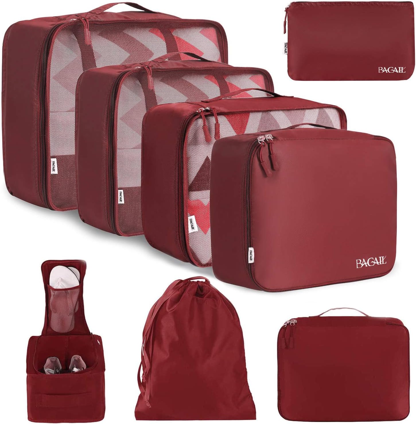 Bagail Packing Cubes Orgnizers Set Qatar Moms - Main Image