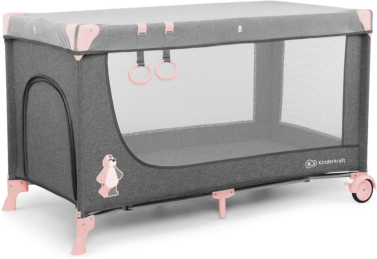 Kinderkraft Joy Folding Bed without Accessories (Pink)