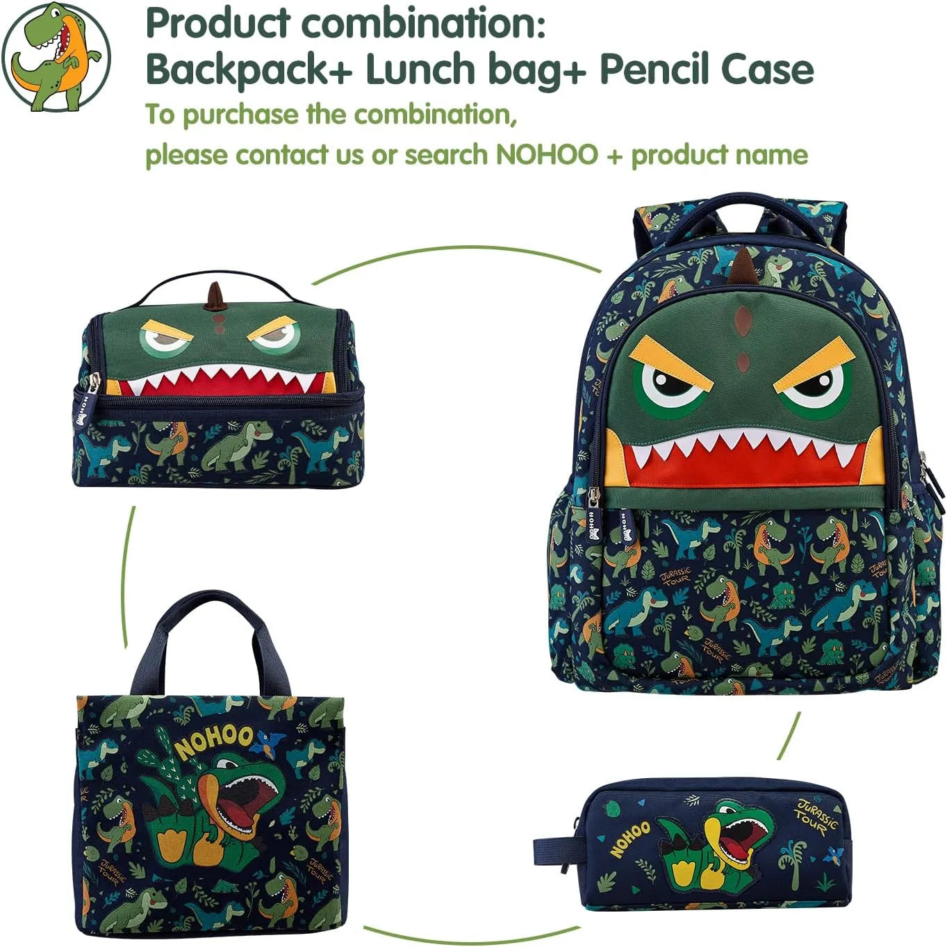 Nohoo Kids Pencil Case Color Bag