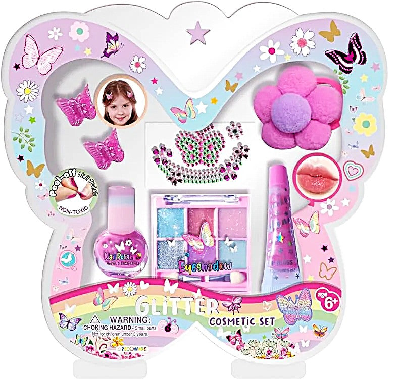 Pecoware Glitter Cosmetic Set