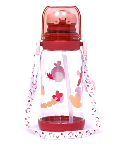 Eazy Kids Water Bottle With Straw (600ml)