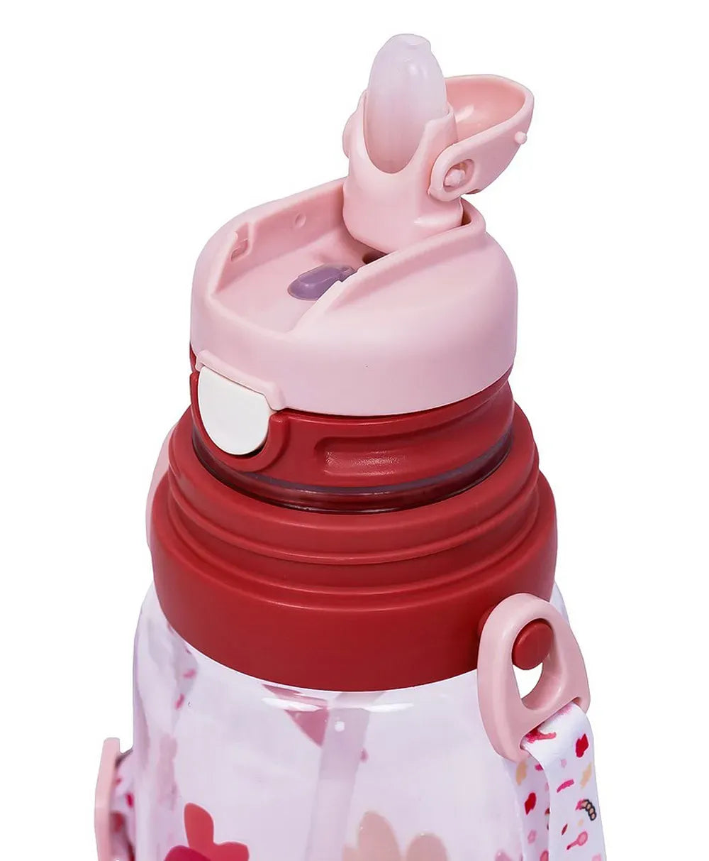 Eazy Kids Water Bottle With Straw (600ml)