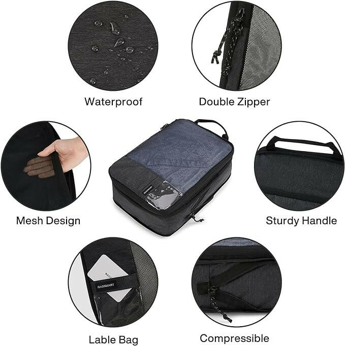 BAGSMART 6 مجموعة مكعبات التعبئة