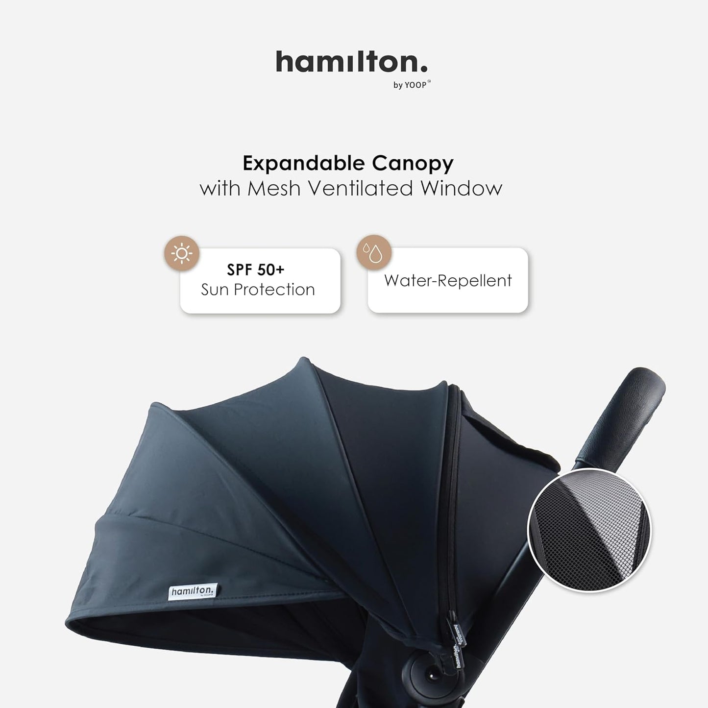 Hamilton by Yoop Everyday Stroller (Grey)