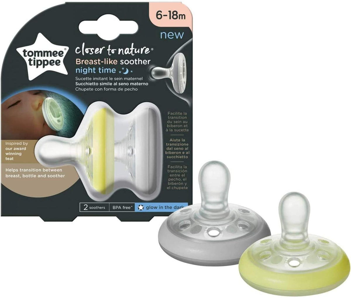 Tommee Tippee Closer To Nature Night Time Soother.