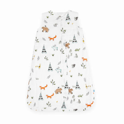 Little Unicorn Cotton Muslin Sleep Bag - Small (0-6 Months)