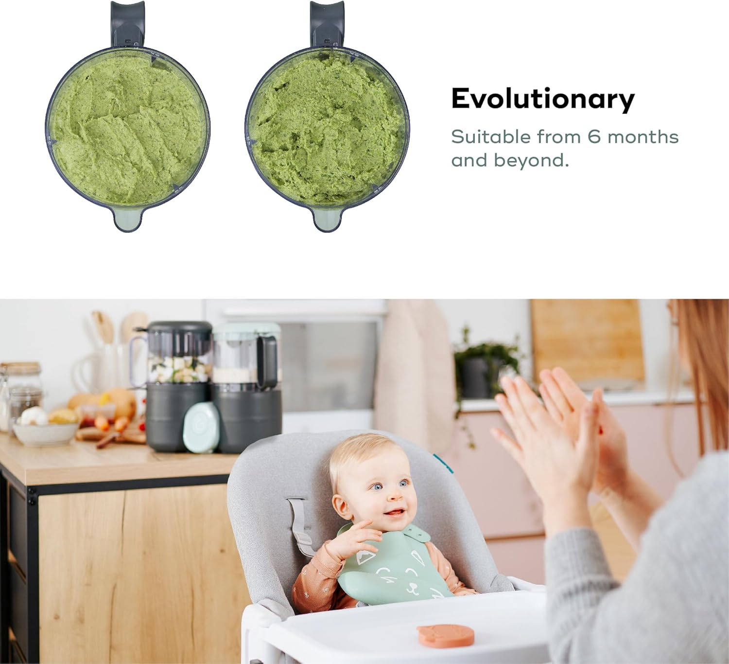 Babymoov Nutribaby One 4-in-1 Baby Food Maker