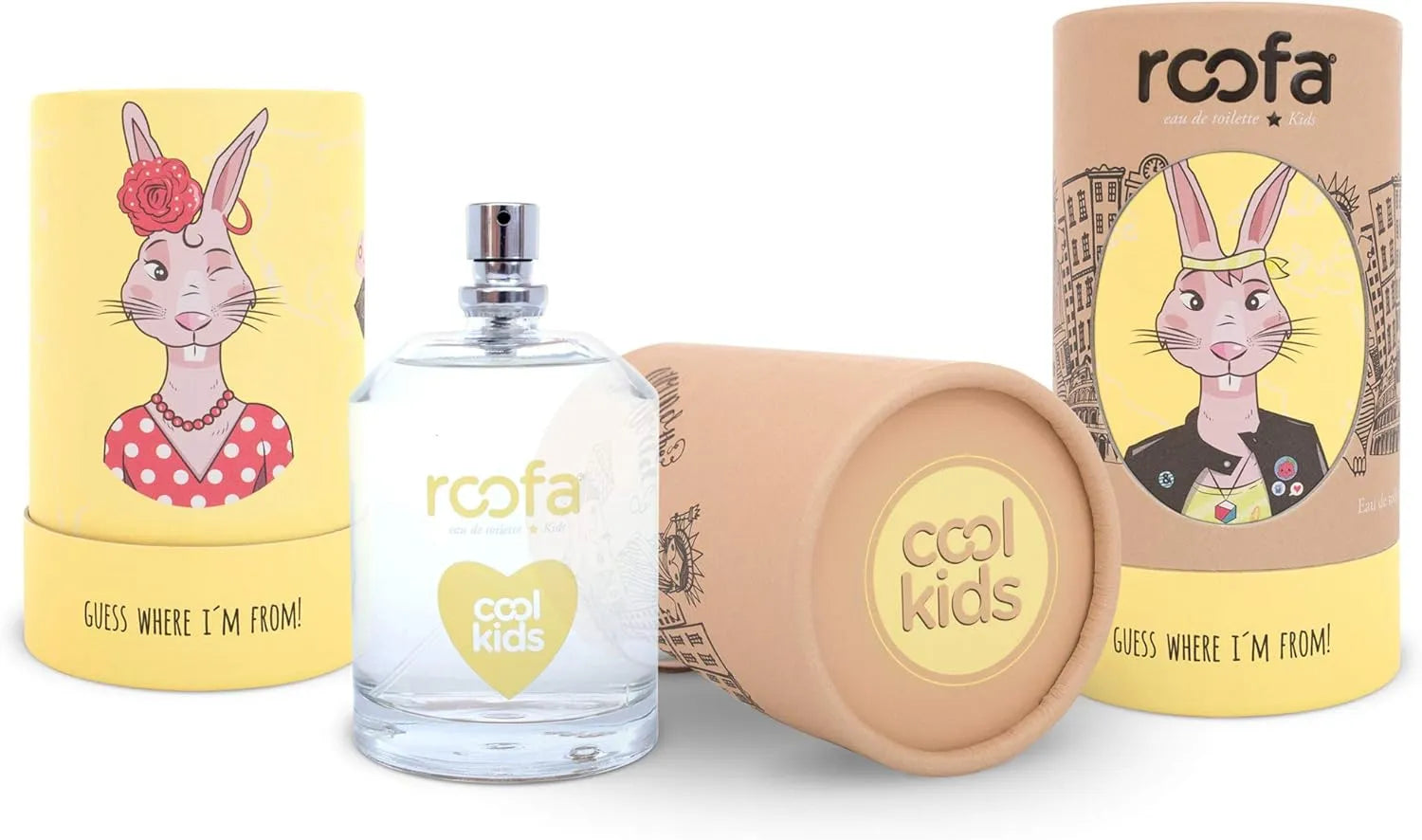 Roofa Spain Cool Kids Girls Eau de Toilette Perfume (100ml)