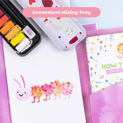 Tiger Tribe How to Paint Watercolour