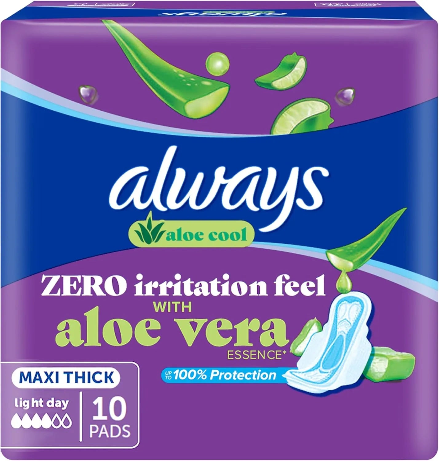 Always LW Maxi Thick Aloe Cool