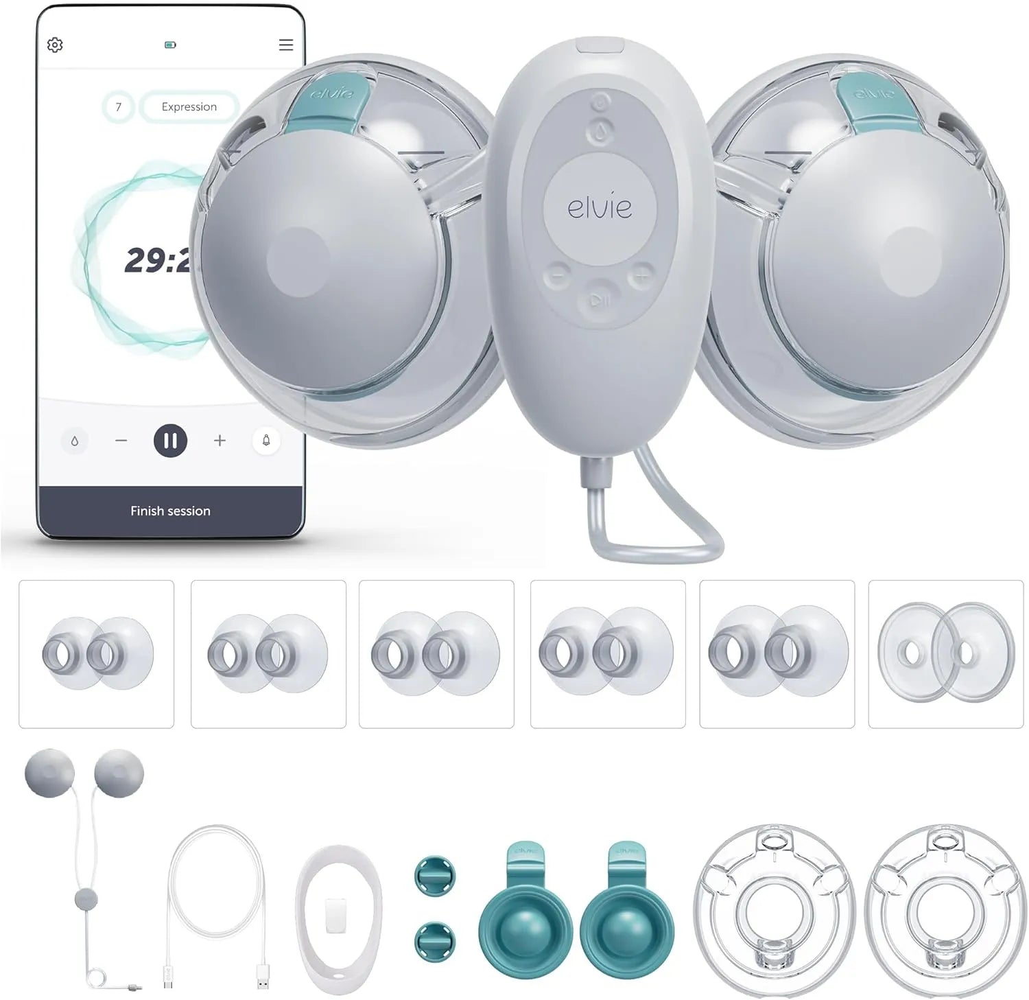Elvie Stride 2 Double Electric Breast Pump