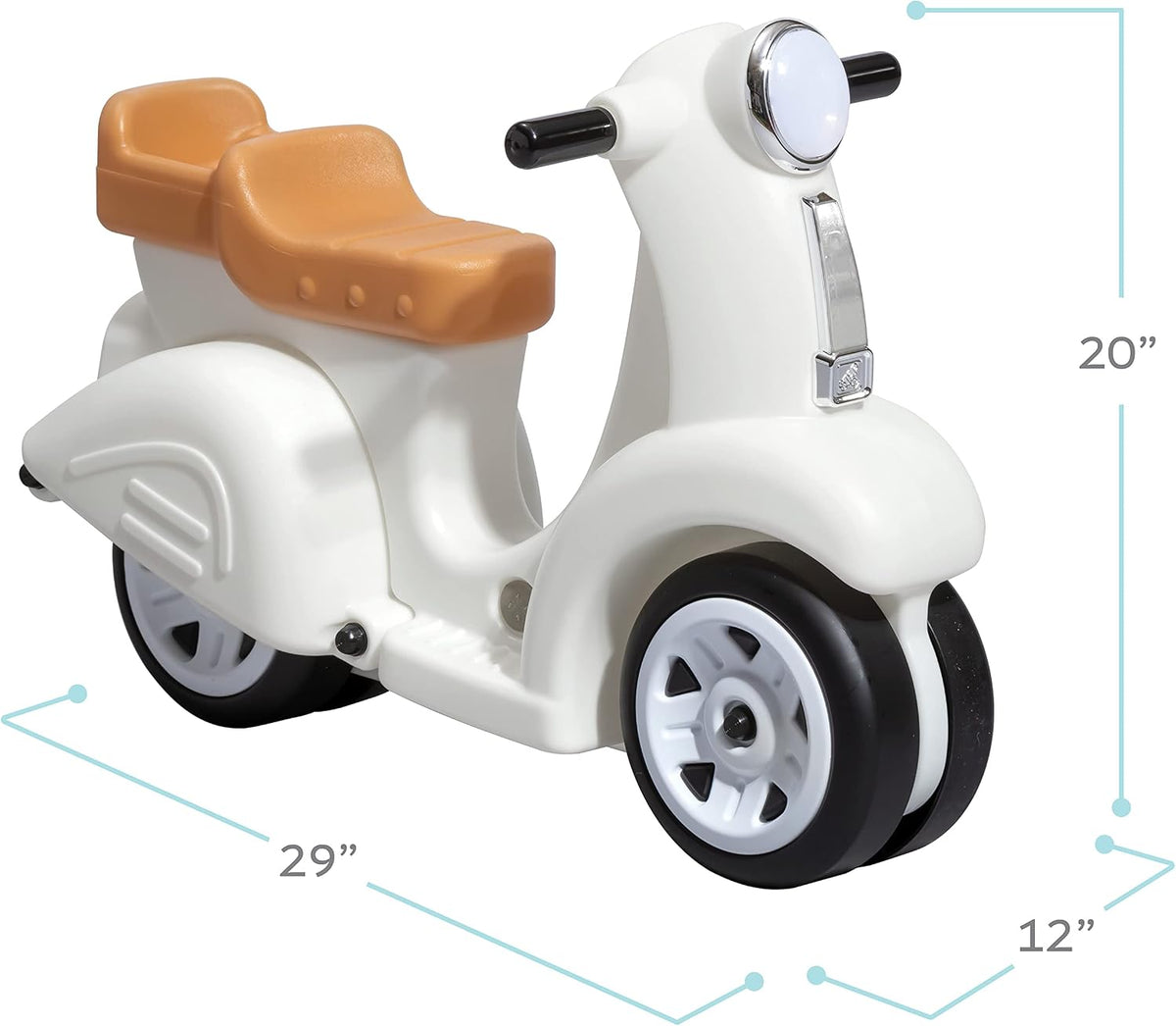 Step2 - Ride Along Scooter - White.