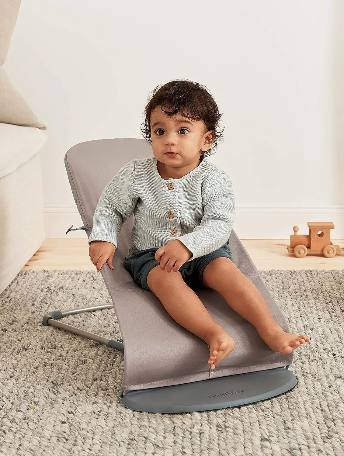 BabyBjörn Bouncer Bliss (Sand Gray)