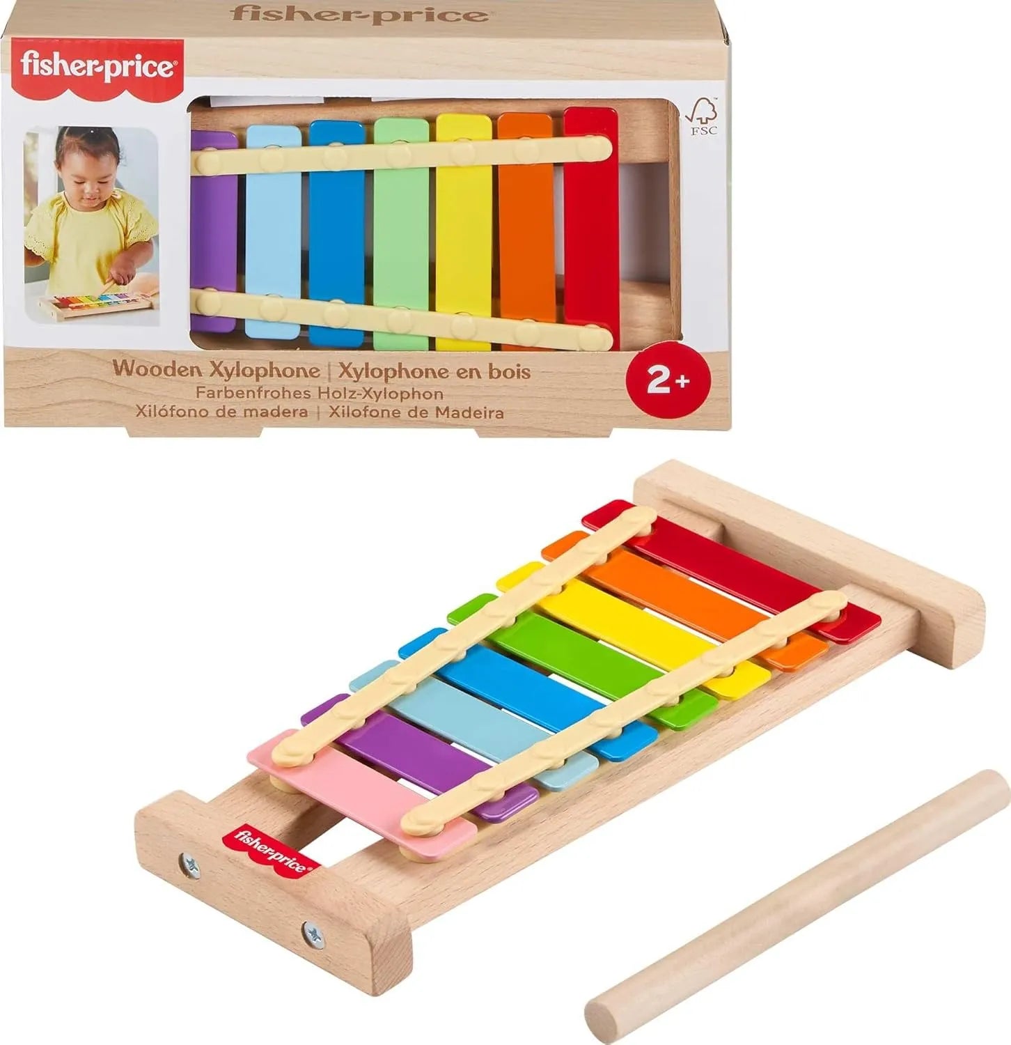 Fisher Price Wooden Xylophone