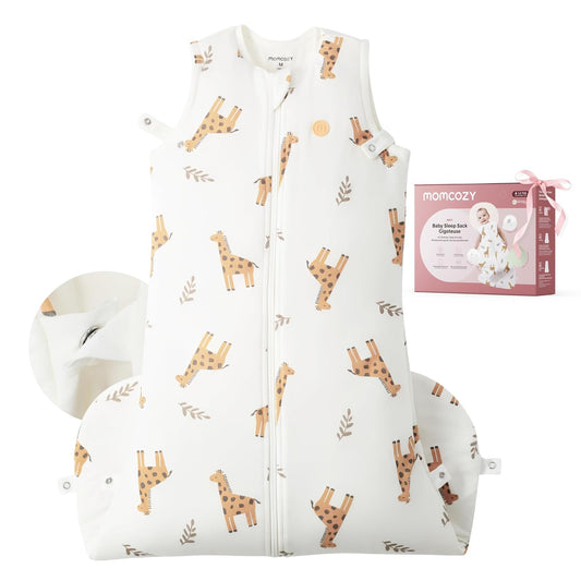 Momcozy Sleep Sack (Giraffe World, Medium, 6-12 Months)