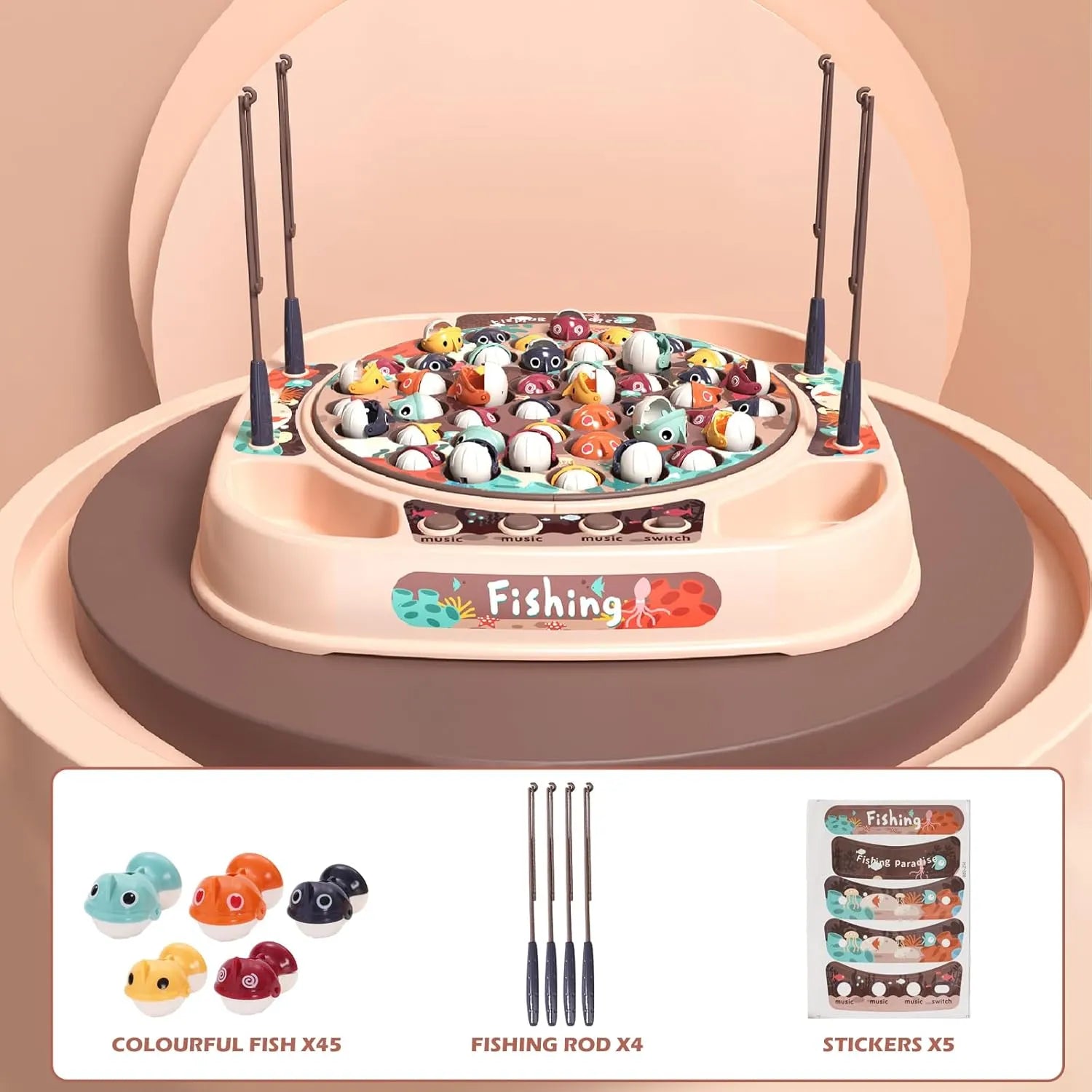 Fishing Game (50 Accessories)