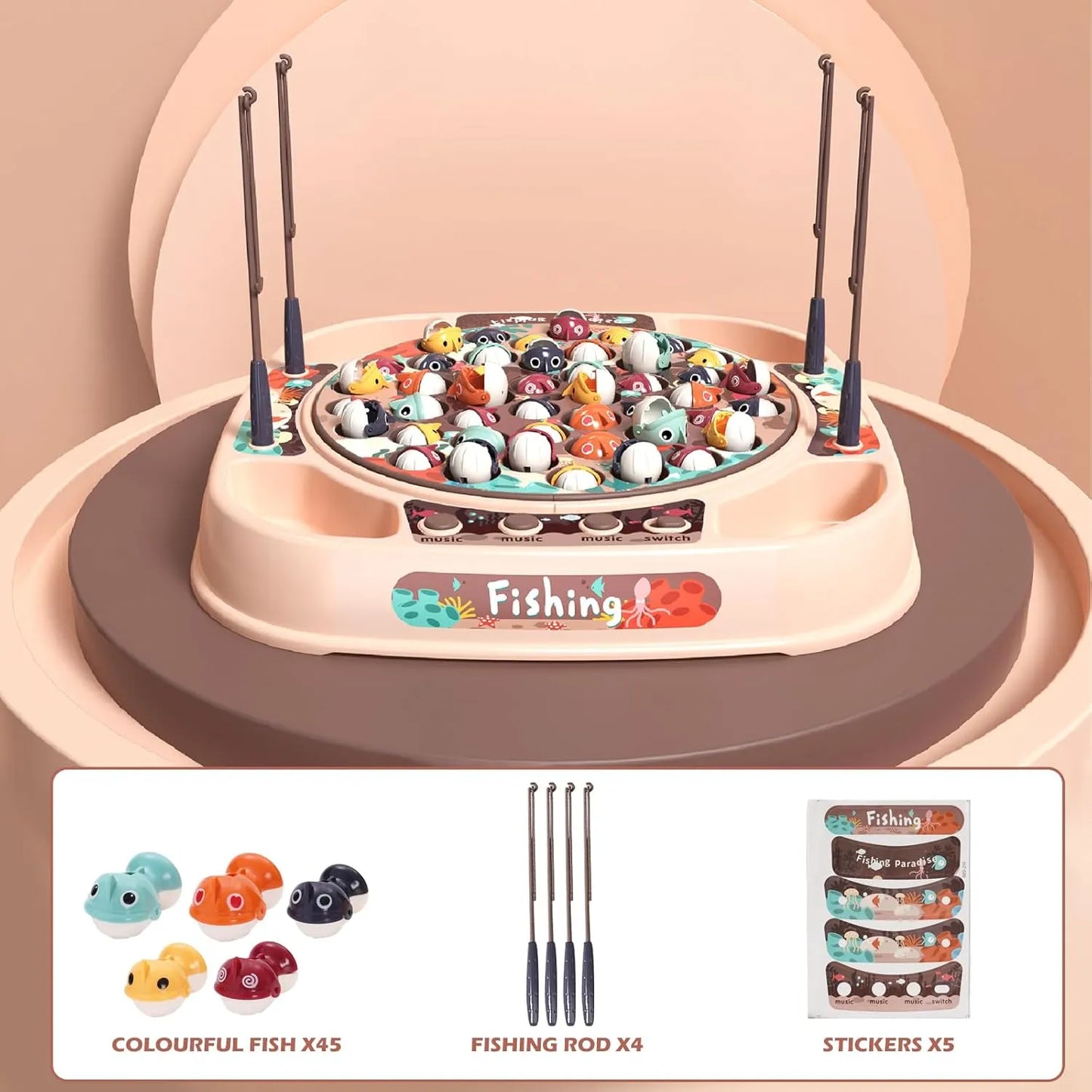 Fishing Game (50 Accessories)