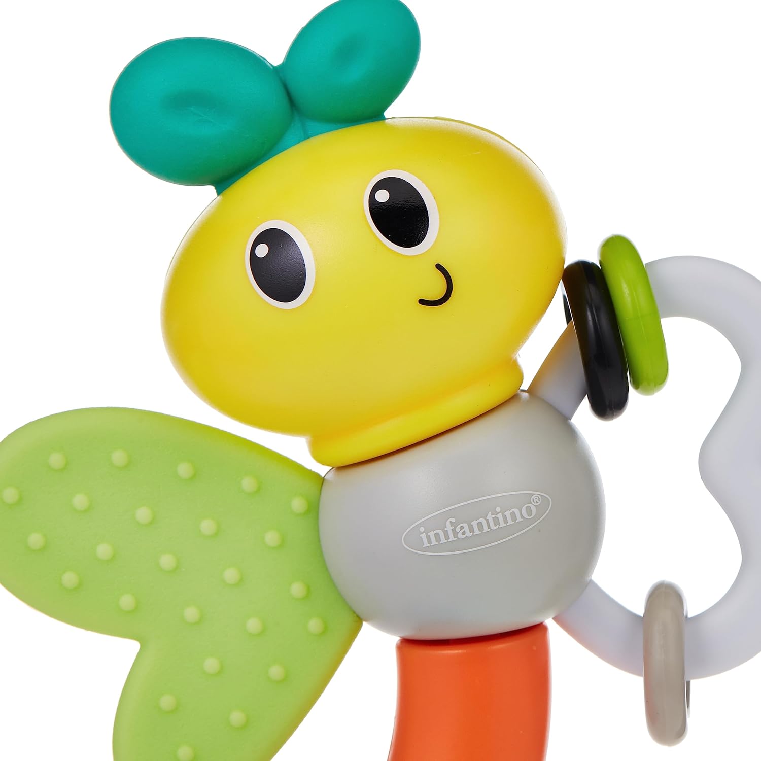 Infantino Love Bug Rattle & Teether