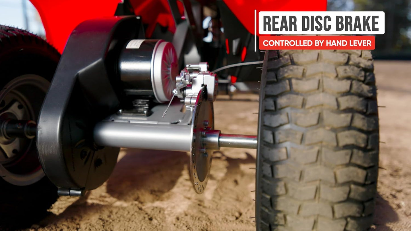 Razor Dirt Quad Red 13Km/Hr, Quad Bike (8 Years Old+)