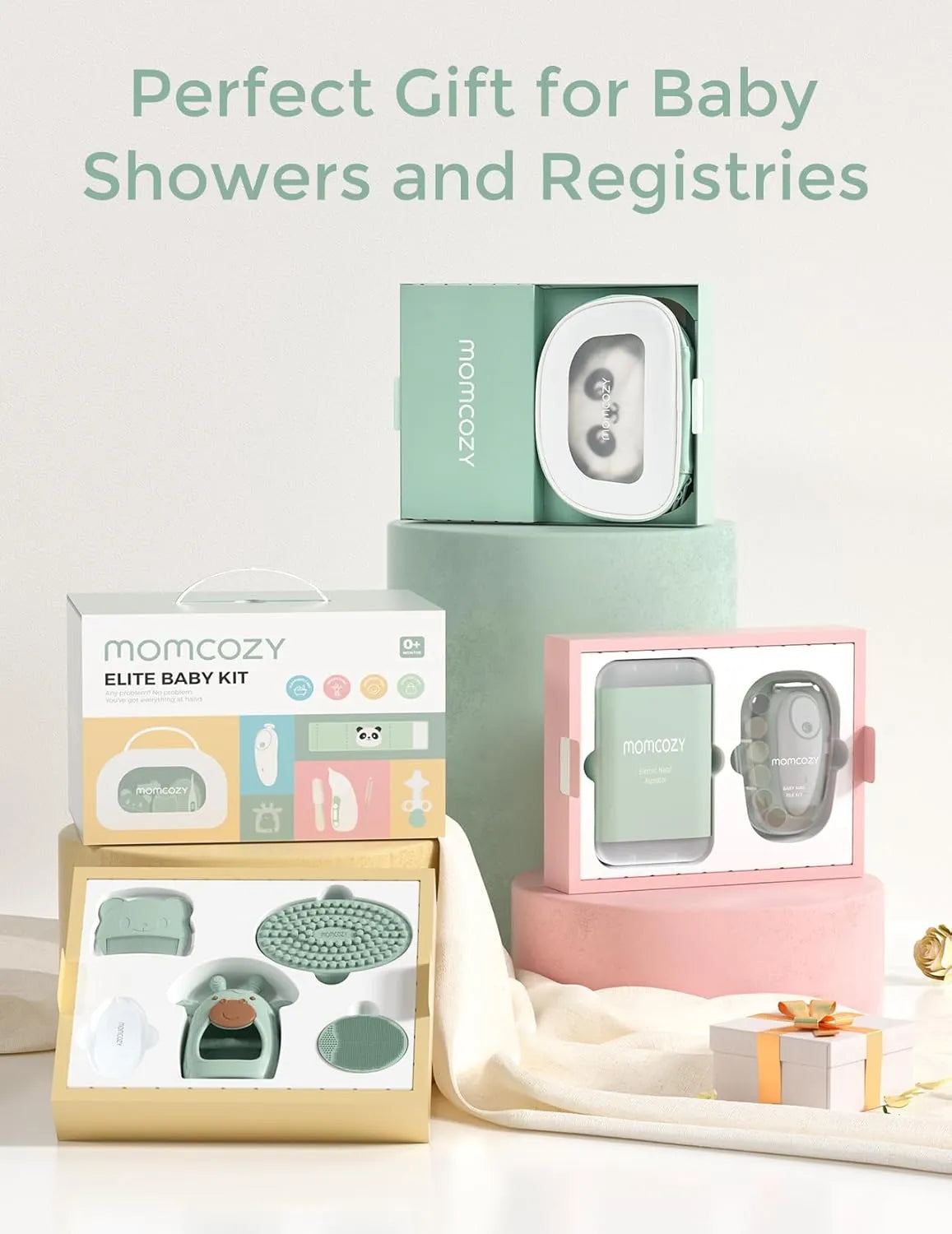 طقم الطفل النخبوي المتكامل من Momcozy