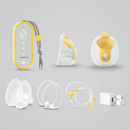 Medela Freestyle Hands-Free Double Electric Breast Pump & Accessories Bundle