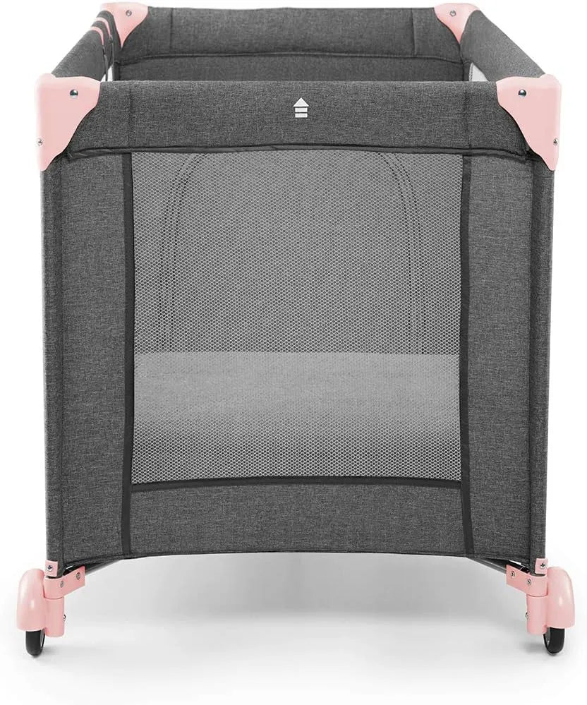 Kinderkraft Joy Folding Bed without Accessories (Pink)