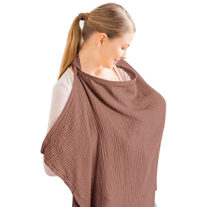 Konssy Muslin Nursing Cover for Baby Breastfeeding