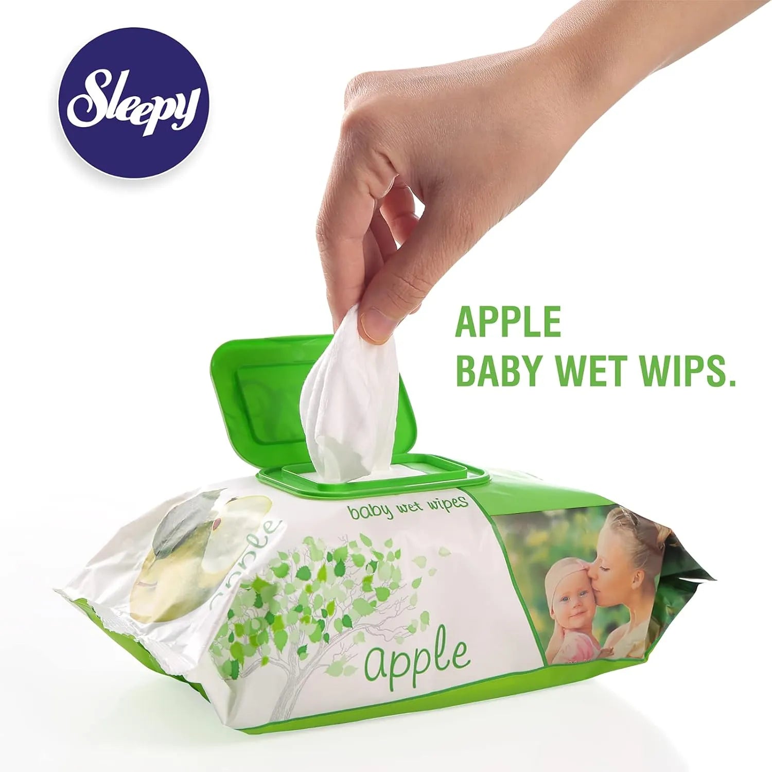 Sleepy Wet Wipes (120 Pcs)